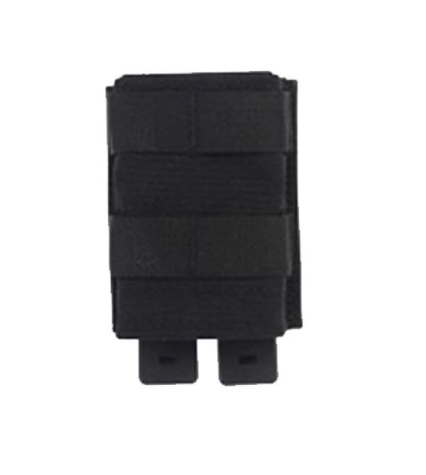 WOSPORT MAGAZINE POUCH 5.56 SINGLE MEDIUM BLACK