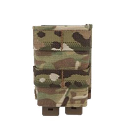 WOSPORT MAGAZINE POUCH 5.56 SINGLE MEDIUM BLACK MULTICAM Arsenal Sports