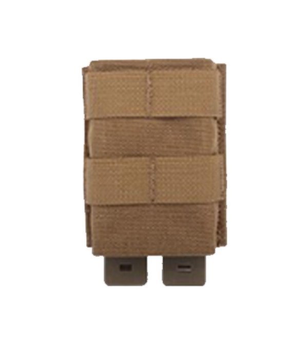 WOSPORT MAGAZINE POUCH 5.56 SINGLE MEDIUM COYOTE BROWN