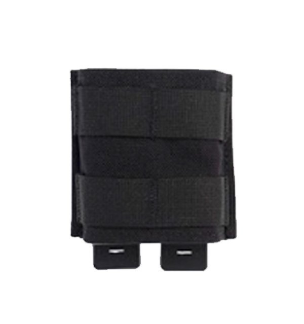 WOSPORT MAGAZINE POUCH 5.56 SINGLE SHORT BLACK