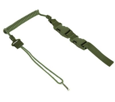 WOSPORT SLING PISTOL ELASTIC STRING OD GREEN Arsenal Sports