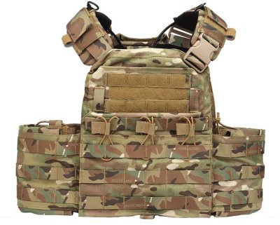 WOSPORT VEST CPC MOLLE PLATE CARRIER 1000D COMBAT MULTICAM Arsenal Sports