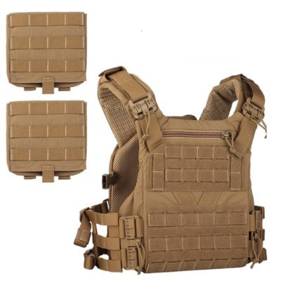 WOSPORT K19 COLETE TACTICAL VEST FULL SIZE COYOTE BROWN Arsenal Sports