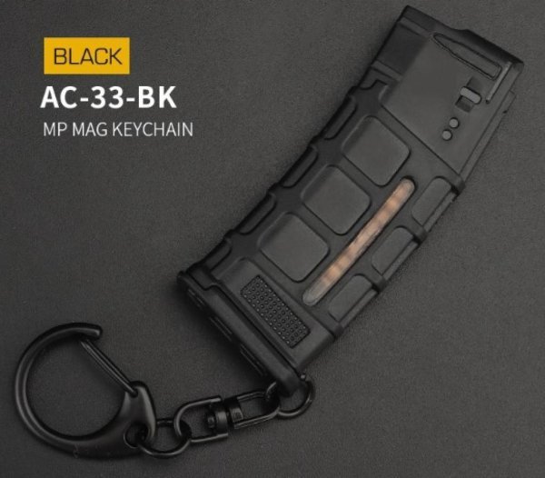 WOSPORT KEYCHAINMPMAG 1:4 BLACK