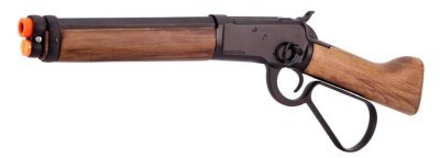 A&K GBBR M1873 WINCHESTER LEVER ACTION SHORT TYPE AIRSOFT RIFLE WOOD & BLACK Arsenal Sports