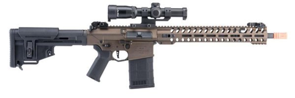 ARES AEG AR-308L WITH EFCS AIRSOFT RIFLE BRONZE