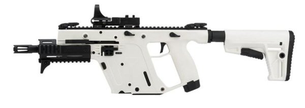 KRISS VECTOR AEG SMG RIFLE BY KRYTAC ALPINE WHITE