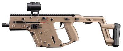 KRISS VECTOR GBB SMG RIFLE BY KRYTAC WITH FOLDING STOCK FLAT DARK EARHT Arsenal Sports