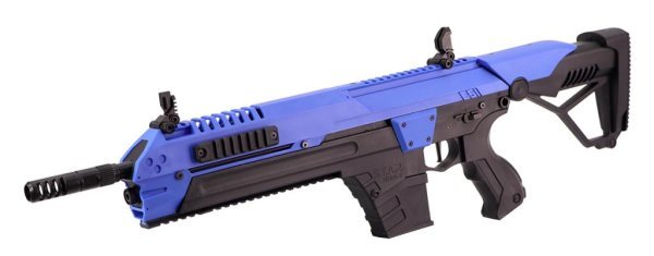 POSEIDON AEG CSI XR 5 SERIES WITH MEDUSA M4 AIRSOFT RIFLE BLUE