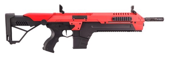 POSEIDON AEG CSI XR 5 SERIES WITH MEDUSA M4 AIRSOFT RIFLE RED