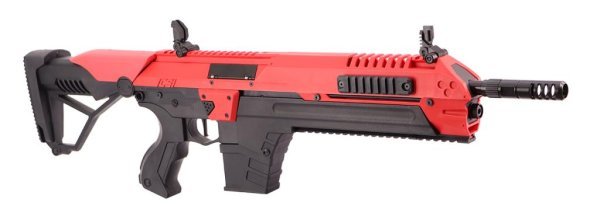 POSEIDON AEG CSI XR 5 SERIES WITH MEDUSA M4 AIRSOFT RIFLE RED