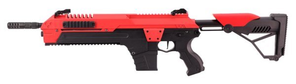 POSEIDON AEG CSI XR 5 SERIES WITH MEDUSA M4 AIRSOFT RIFLE RED