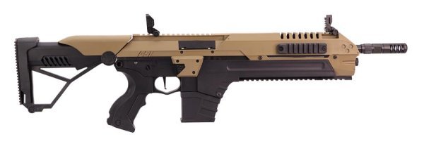 POSEIDON AEG CSI XR 5 SERIES WITH MEDUSA M4 AIRSOFT RIFLE DESERT