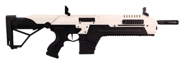 POSEIDON AEG CSI XR 5 SERIES WITH MEDUSA M4 AIRSOFT RIFLE WHITE