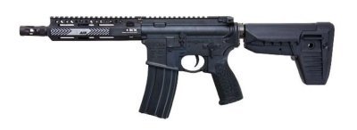 BCM AIR VFC AEG SBR M4 RIFLE 8 WITH GATE ASTER ETU AIRSOFT RIFLE BLACK Arsenal Sports