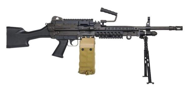 VFC COLT AEG MK48 MOD1 STD PLUS SAW AIRSOFT RIFLE BLACK