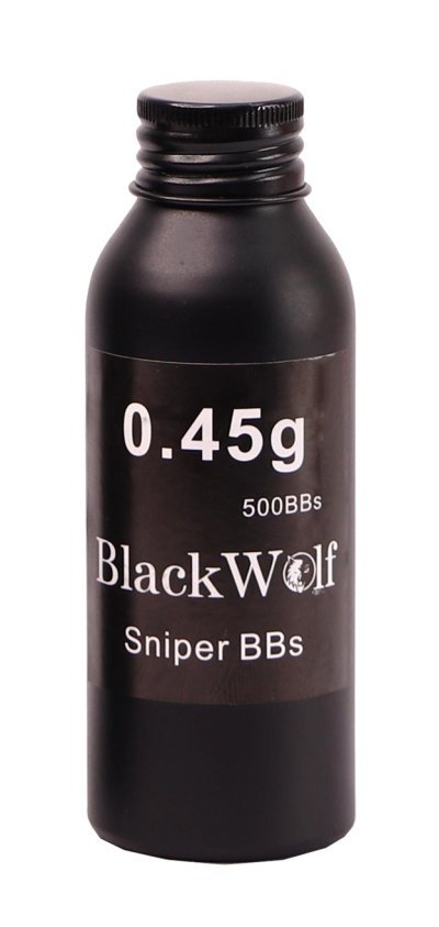 BLACKWOLF BBS SNIPER 0.45G / 500R BOTTLE Arsenal Sports