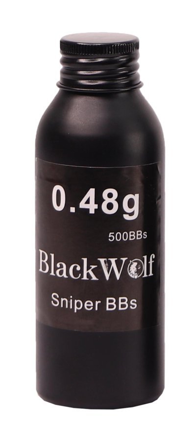 BLACKWOLF BBS SNIPER 0.48G / 500R BOTTLE Arsenal Sports