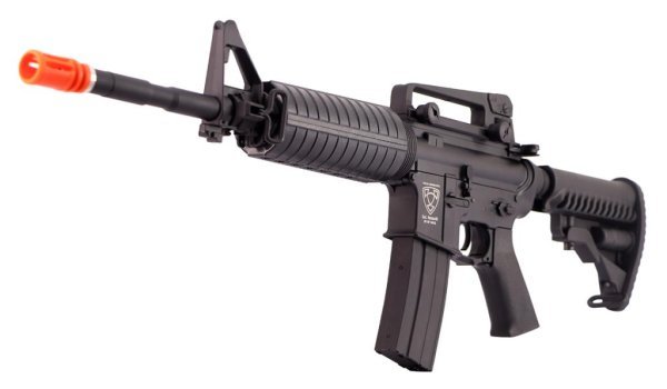 APS AEG ASR101 BLOWBACK AIRSOFT RIFLE BLACK