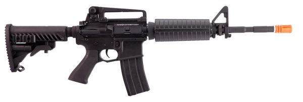 APS AEG ASR101 BLOWBACK AIRSOFT RIFLE BLACK