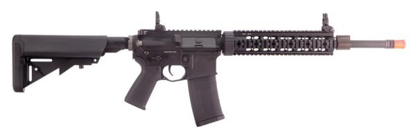 KWA AEG 3 RM4 SR10 AIRSOFT RIFLE BLACK