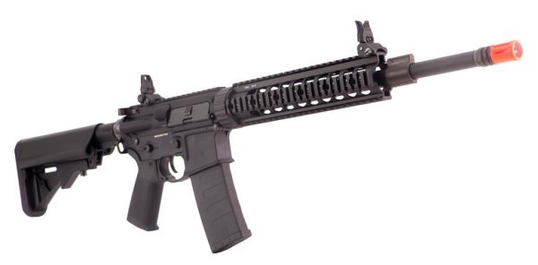 KWA AEG 3 RM4 SR10 AIRSOFT RIFLE BLACK